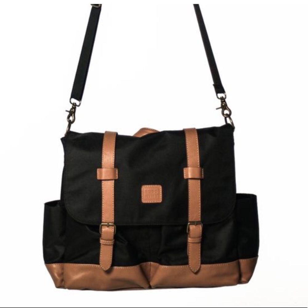 Bodomint Black Diaper Bag/Backpack